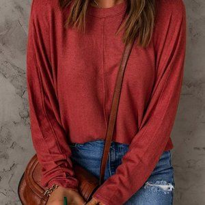 Patchwork Long sleeve top